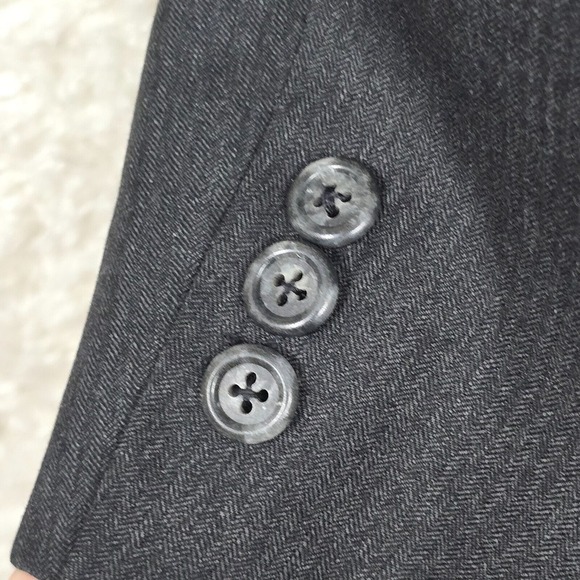 Vtg Brooks Brothers Makers Sport Coat Mens 40S Gray Herringbone Union‎ USA READ - Picture 5 of 16